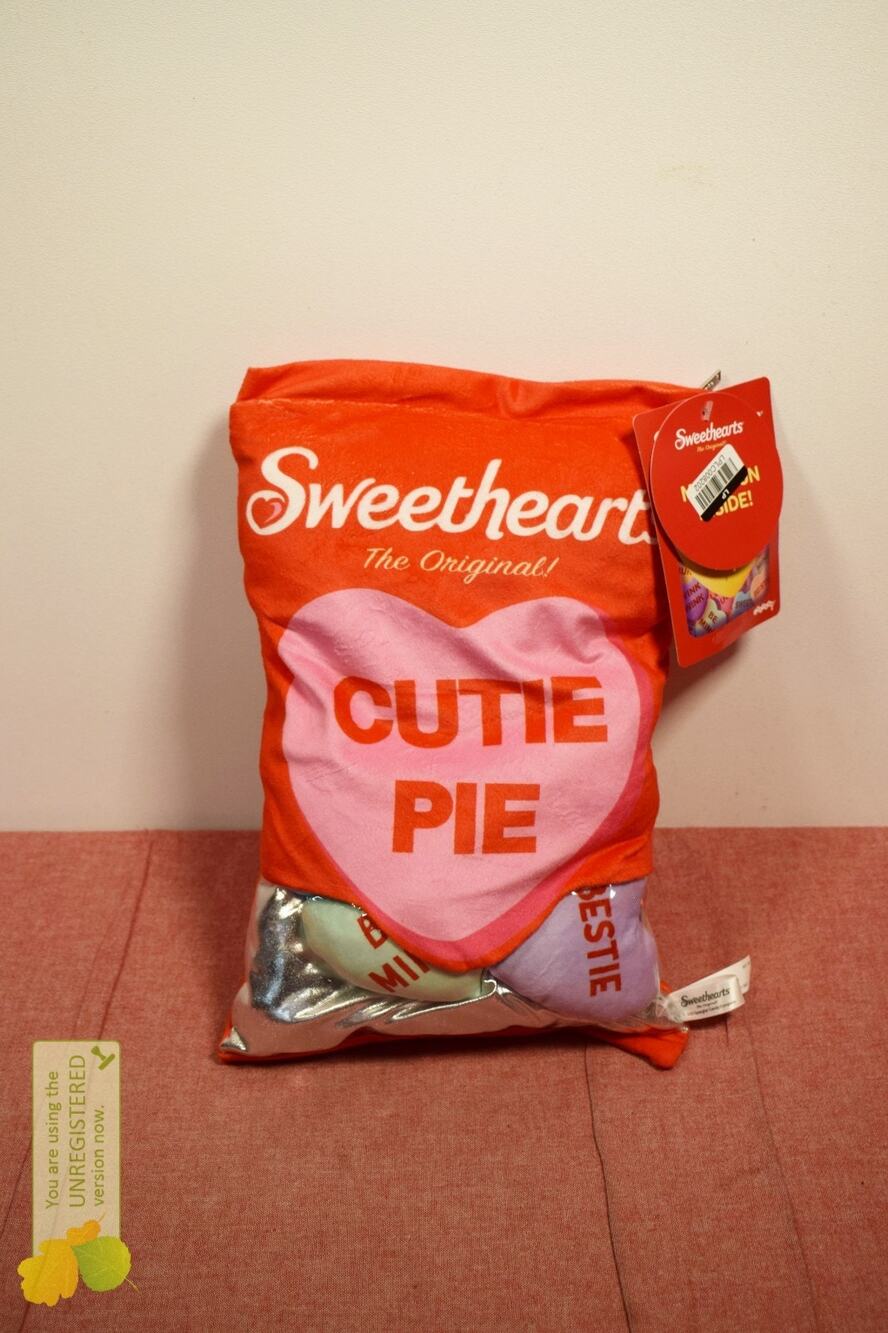 Iscream Sweethearts Packaging Stuffed Animal